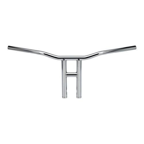 Biltwell Tyson XL Handlebar 12" for 82-21 H-D (Excl. 08-21 e-Throttle) | Chrome