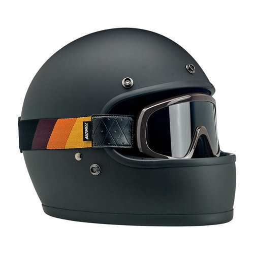 Biltwell Gafas Overland 2.0 Tri-Stripe G/R/B | Marrón