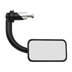 In-Bar Utility Mirror Rectangle 1" | Black