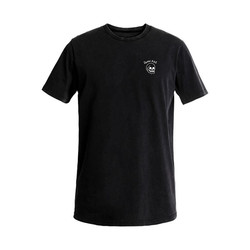 Leef de Snelle T-Shirt van de Schedel | Zwart