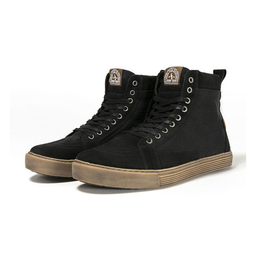 John Doe Moto Sneakers Neo Nero/Marrone | Approvato CE