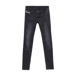 Betty XTM-Jeans met Hoge Taille | Donkerzwart