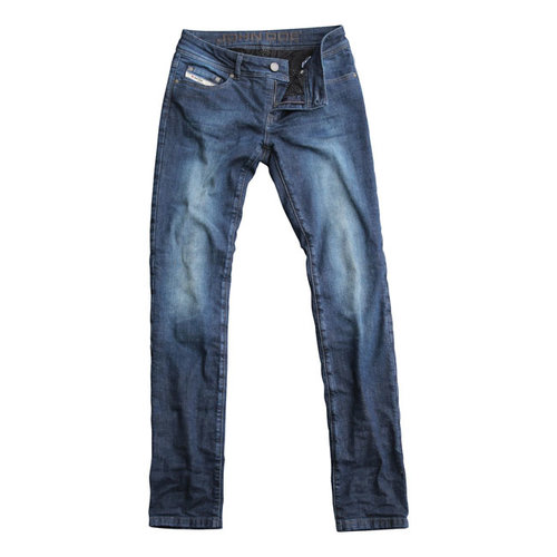 John Doe Betty XTM-Jeans met Hoge Taille | Donkerblauw