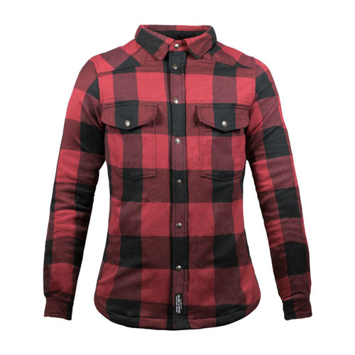 John Doe Motoshirt Women XTM | Black/Red