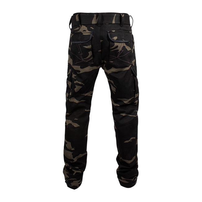 John Doe Regular Cargo XTM Pants | Camouflage - CafeRacerWebshop.com