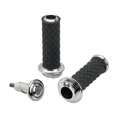 Biltwell Alumicore Grips | Chrome