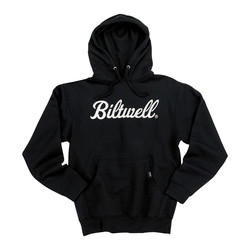 Pullover Hoodie Script Schwarz | (Größe Auswählen)