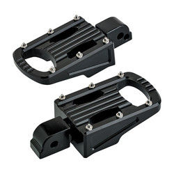 Punisher Passenger Footpegs | Black