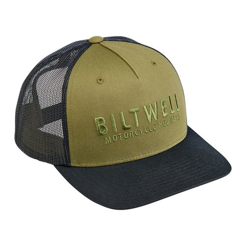 Biltwell Cappellino Snapback Woodsy | Oliva, Nero