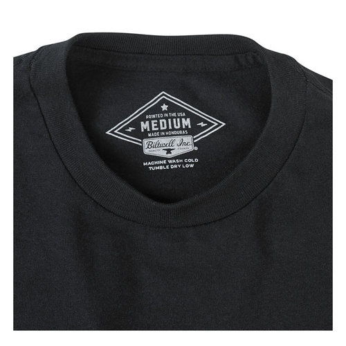 Biltwell Badge T-Shirt Zwart | (Kies de Maat)