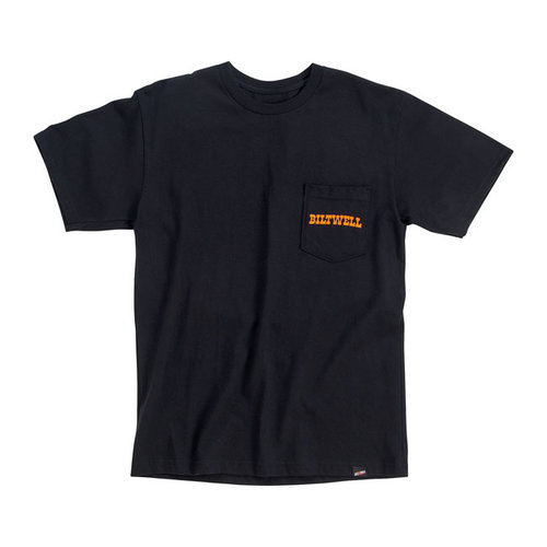 Biltwell T-Shirt à Poche LMTV Noir | (Choisir la Taille)