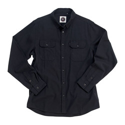 Camisa Franela Blackout Negra | (Elegir Tamaño)