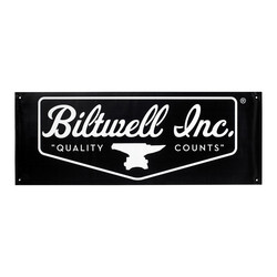 Shield Logo Shop Banner | Black, White