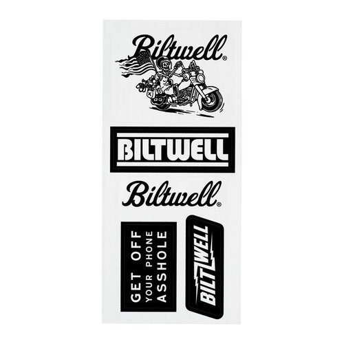 Biltwell Feuille D'autocollants B