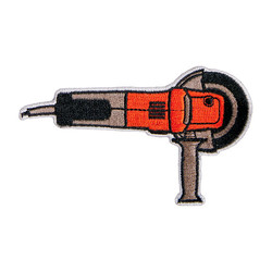 Grind It Patch 3,5" | Nero, Rosso, Grigio