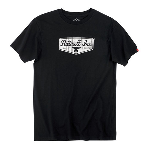 Biltwell Camiseta Escudo Negra | (Elegir Tamaño)