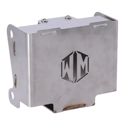 Wimoto Caja bateria Acero Inox Large Tonti Frames Moto Guzzi