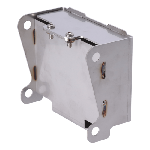 Wimoto Accu bak Roestvrij staal Grote Tonti Frames Moto Guzzi