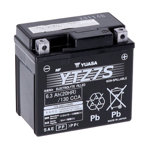 Yuasa Batterie AGM Haute Performance YTZ7Z | BMW, Honda, Yamaha