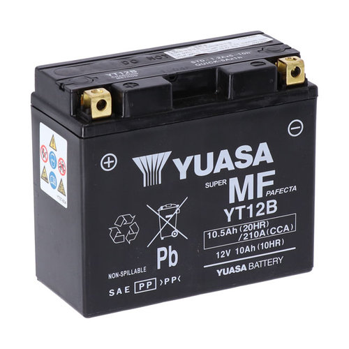 Yuasa Batteria AGM YT12B-WC | Ducati/Kawasaki/Triumph