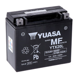 Batterie AGM YTX20L-WC | Honda/Indian/Kawasaki/Triumph/Yamaha