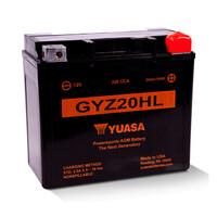 Batteria AGM serie GYZ GYZ20HL | Honda/Kawasaki/Triumph/Yamaha/Indiana