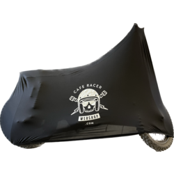 Indoor Motorcycle Cover | Black with Logo