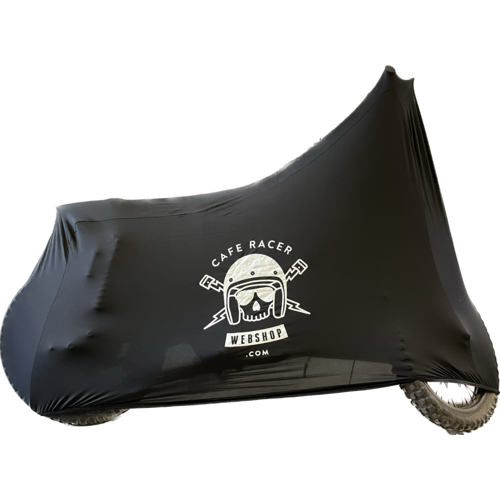 MCU Indoor Motorcycle Cover | Black with Logo