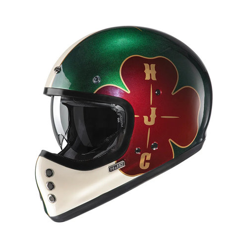 HJC Helmet V60 Ofera | Green / Red