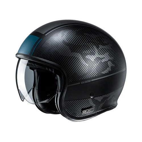 HJC Casco V30 Alpi | Gris Azul