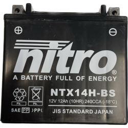 Batería libre de mantenimiento NTX14H-BS