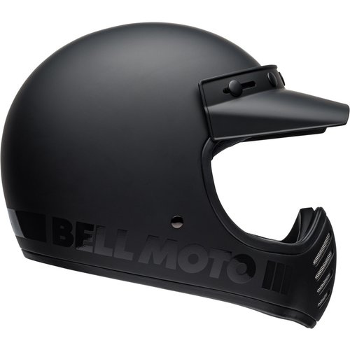 Bell Casco Moto-3 Classico | Oscurante Opaco/Lucido