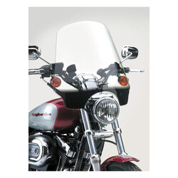 Street Shield EX Windshield for BMW/Honda/Indian/Kawasaki/KTM/Moto Guzzi/Triumph/Yamaha/Suzuki | Light Tinted