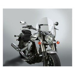 Switchblade Quick Release Windschutzscheibe Shorty für Honda/Suzuki/Triumph/Yamaha | Klar