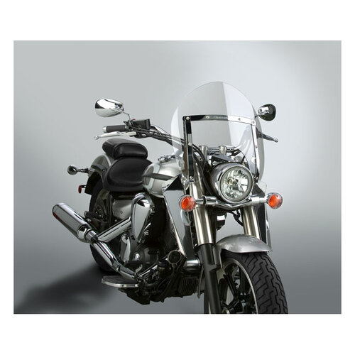 National Cycle Parabrezza a Sgancio Rapido Switchblade Shorty per Honda/Suzuki/Triumph/Yamaha | Chiaro