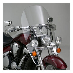 Switchblade Quick Release Windshield 2-Up for Honda/Suzuki/Triumph/Yamaha | Clear