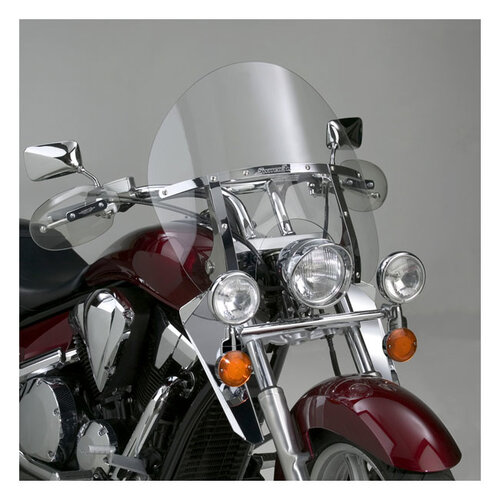 National Cycle Switchblade Quick Release Windshield Chopped for Honda/Suzuki/Triumph/Yamaha | Clear