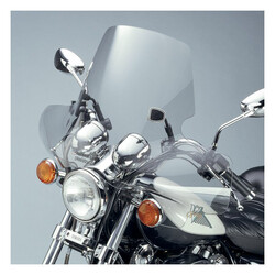 National Cycle Plexistar 2 Windshield for Honda/Kawasaki/Suzuki/Yamaha | Clear