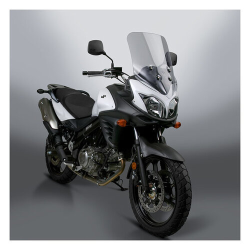 National Cycle Parabrezza Vstream Sport/Tour per Suzuki DL650 V-Strom/V-Strom Adventure/X/XT ('12-'16) | Tinta Chiara