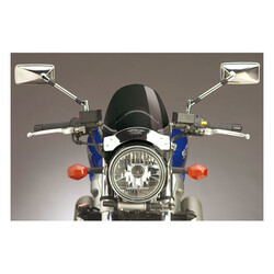 Flyscreen LS Chroom voor Honda/Kawasaki/Suzuki/Triumph/Yamaha | (Kies een Kleur)