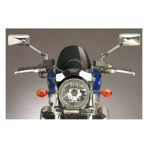 National Cycle Flyscreen LS Chroom voor Honda/Kawasaki/Suzuki/Triumph/Yamaha | (Kies een Kleur)