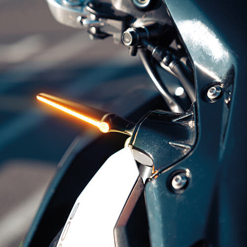 Kellermann Jetstream LED Luce di marcia Segnale di svolta Nero