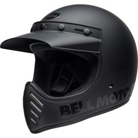 Casco Moto-3 Clásico | Apagón Mate/Brillante