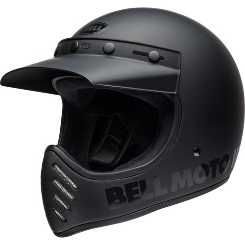 Bell Casco Moto-3 Clásico | Apagón Mate/Brillante