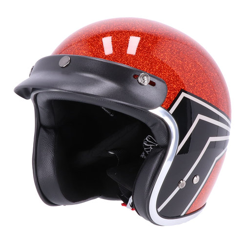 Roeg 13 1/2 Skull bucket helm | Ruby Metal Flake