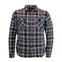 Woodland Geruit Overhemd | Marineblauw/Rood