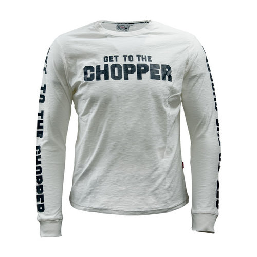 13½ Get To The Chopper Longsleeve | Offwhite