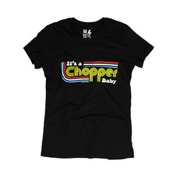 It's a Chopper Baby T-Shirt Vrouw (Zwart)