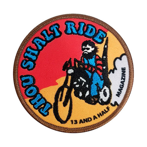 13½  Mag Thou Shalt ride Patch