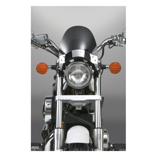 National Cycle Flyscreen LS Chrome for BMW/Honda/Kawasaki/Moto Guzzi/Suzuki/Triumph/Yamaha | (Choose Color)